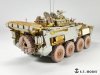 E.T. Model P35-155 U.S.Army Stryker Armored Vehicle Sagged Wheels For TRUMPETER Kit 1/35